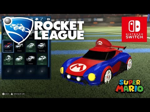 Video: Byt Rocket League För Att Få Exklusiva Bilar Från Mario, Luigi, Samus