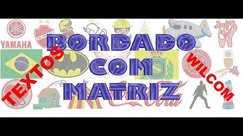 Crie bordados de texto utilizando o Wilcom E2