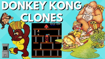 Donkey Kong Look-Alikes, Bootlegs, and Clones | Arcade Game Clones Part 3