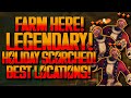 FALLOUT 76 | Farm Here! | Holiday Scorched! | BEST LOCATIONS! | Easy LEGENDARY!