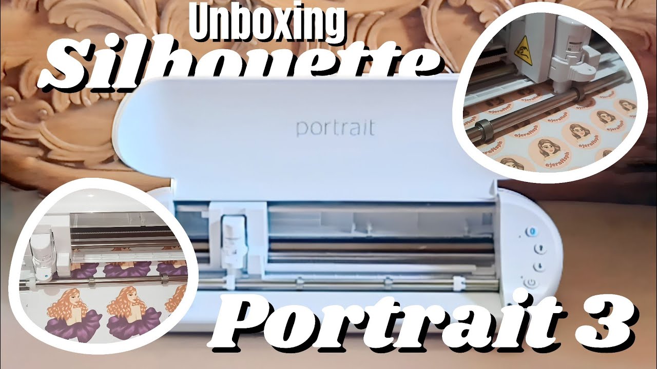 Silhouette Portrait 3 unboxing + test review : r/silhouettecutters