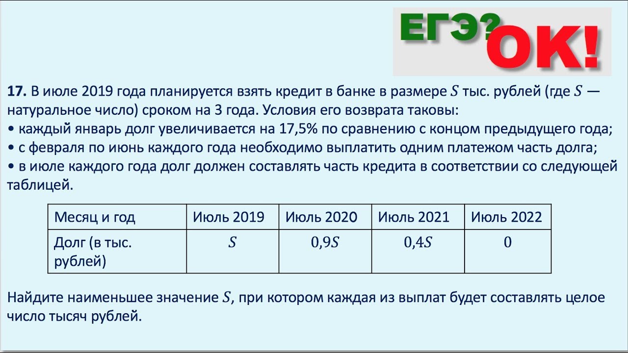 Одним платежом часть долга какой платеж. Целое число рублей. Целым числом рублей. В июле 2016 года взяли кредит на 3 года на с сумму. Будет составлять целое число тысяч рублей.