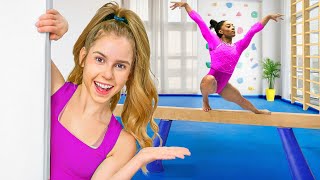 Thumbnail for I Built a Gymnastics Gym in my House for Simone Biles!