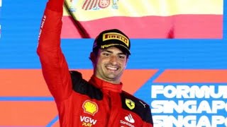 Formule 1 : Carlos Sainz remporte le Grand Prix de Singapour et stoppe Red Bull