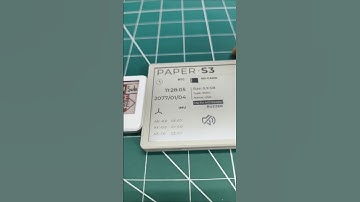 M5STACK PAPER S3 Markdown Reader - E-ink Display Project