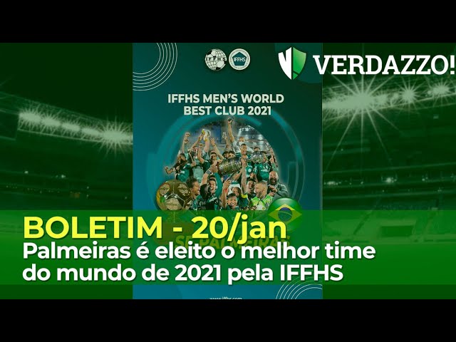 Palmeiras é eleito o melhor time do mundo em 2021 pelo ranking da IFFHS