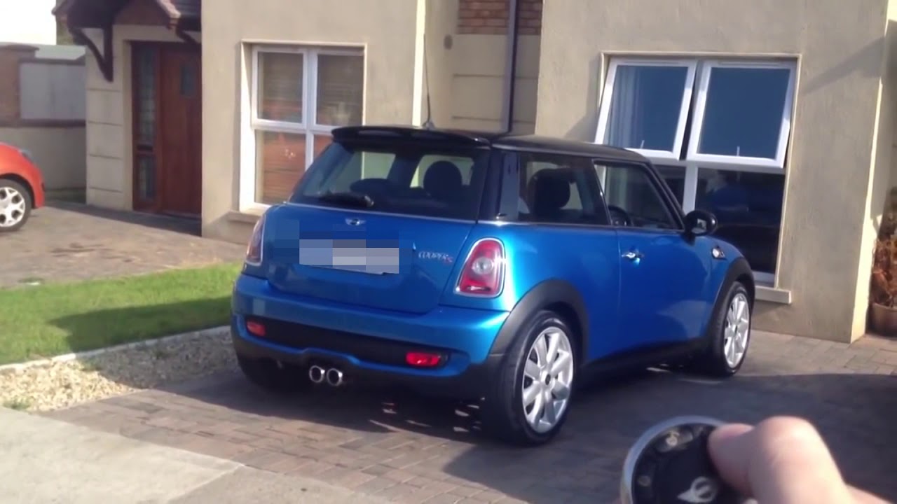 automatic trunk opening for Mini Cooper S R56 2006 2013 YouTube