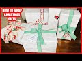 Como Envolver REGALOS de NAVIDAD Fácil y Rapido🎁 How to Wrapp Christmas Presents