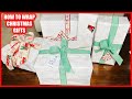 Como Envolver REGALOS de NAVIDAD Fácil y Rapido🎁 How to Wrapp Christmas Presents