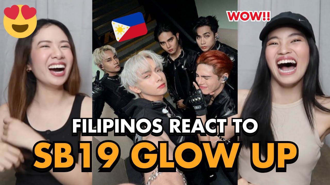Filipinos React To SB19 GLOW UP | GWAPO NG PINOY!! 🇵🇭