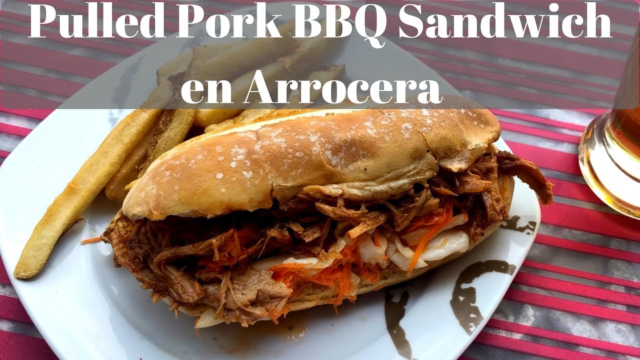 BBQ Pulled Pork Sandwich 🥪 en arrocera o slow cooker| Sandwich de cerdo deshebrado en salsa bbq 🍖