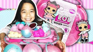 LOL SURPRISE! LOL Bigger Surprise Capsule Over 60 Surprises! Unboxing