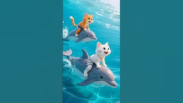 OMG...two cute kittens #kitten #aicat #catstory #cute #cat #foryou #viralshorts #shorts #orangecat