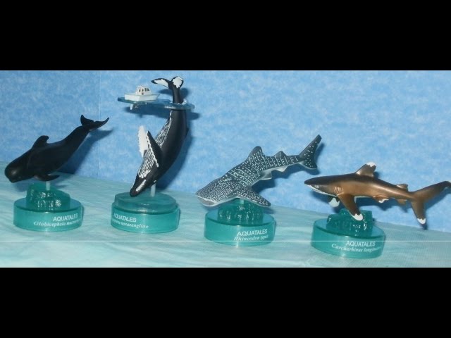 Kaiyodo Aquatales Set Reviewed! - YouTube