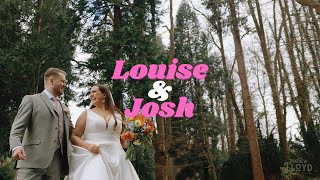 Josh & Louise Wedding Film. Tyn Dwr Hall. North Wales.