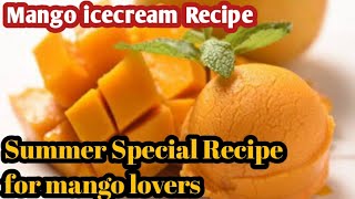 Raspberry Ice Cream Recipe | Homemade No Churn Ice Cream | Ice Cream without Ice Cream Maker