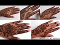 5 best stylish arabic henna designs to try for back hand