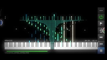[BLACK MIDI] GSavanna add details [MIDI VOYAGER]