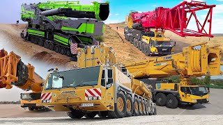Top 10 The World’s Most LARGEST and STRONGEST All Terrain Crane [Full Version]