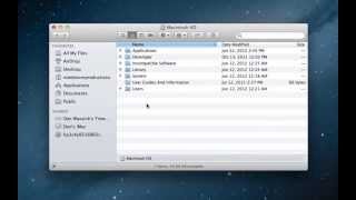 Understanding Folder Hierarchy in OS X Mountain Lion