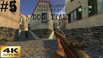 Day of Defeat | Classic Games In 4K | Multiplayer Gameplay 2019 | Dod_Italy