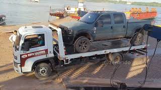 Travessia Da Balsa Rio Tapajós Itaituba Pa