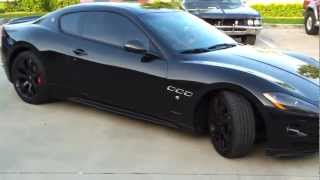 Black 2 Door Maserati