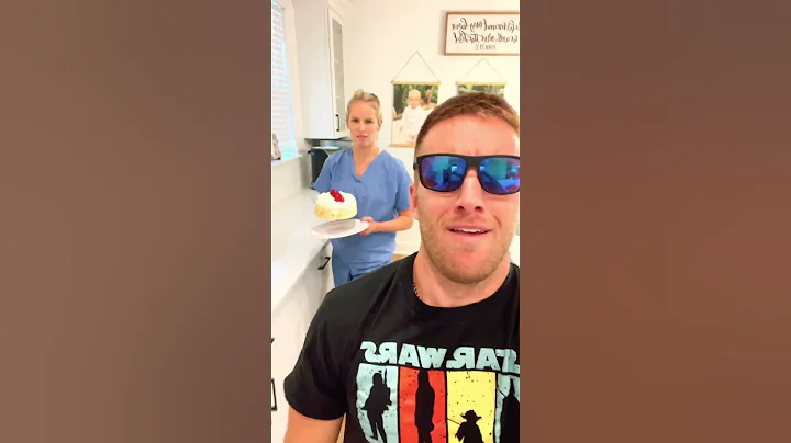 My wife SMASHED a cake in MY FACE! #shorts