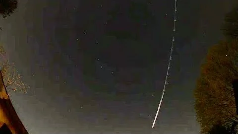 2020 Lyrid Meteor Shower (Night-Lapse, Gopro Hero 8)