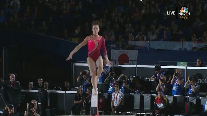 Pauline Shaefer  -  Beam Final -  World Championch...