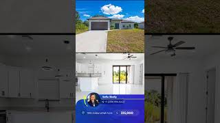 1836 Lindsay St, Lehigh Acres. 4-bedroom.This home features hurricane-impact windows and doors, the