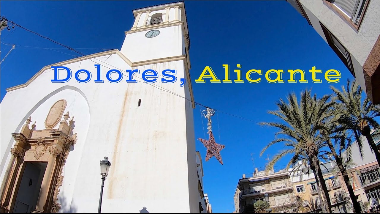 Dolores, Alicante, Costa Blanca, Spain. Village Life Walking Tour 1501