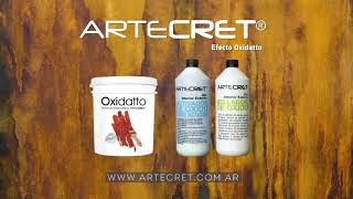 Pintura efecto oxido real OXIDATTO by Artecret