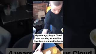 Angus Cloud was Working as a Waiter 4 Years ago Before He Star  on Euphoria!
