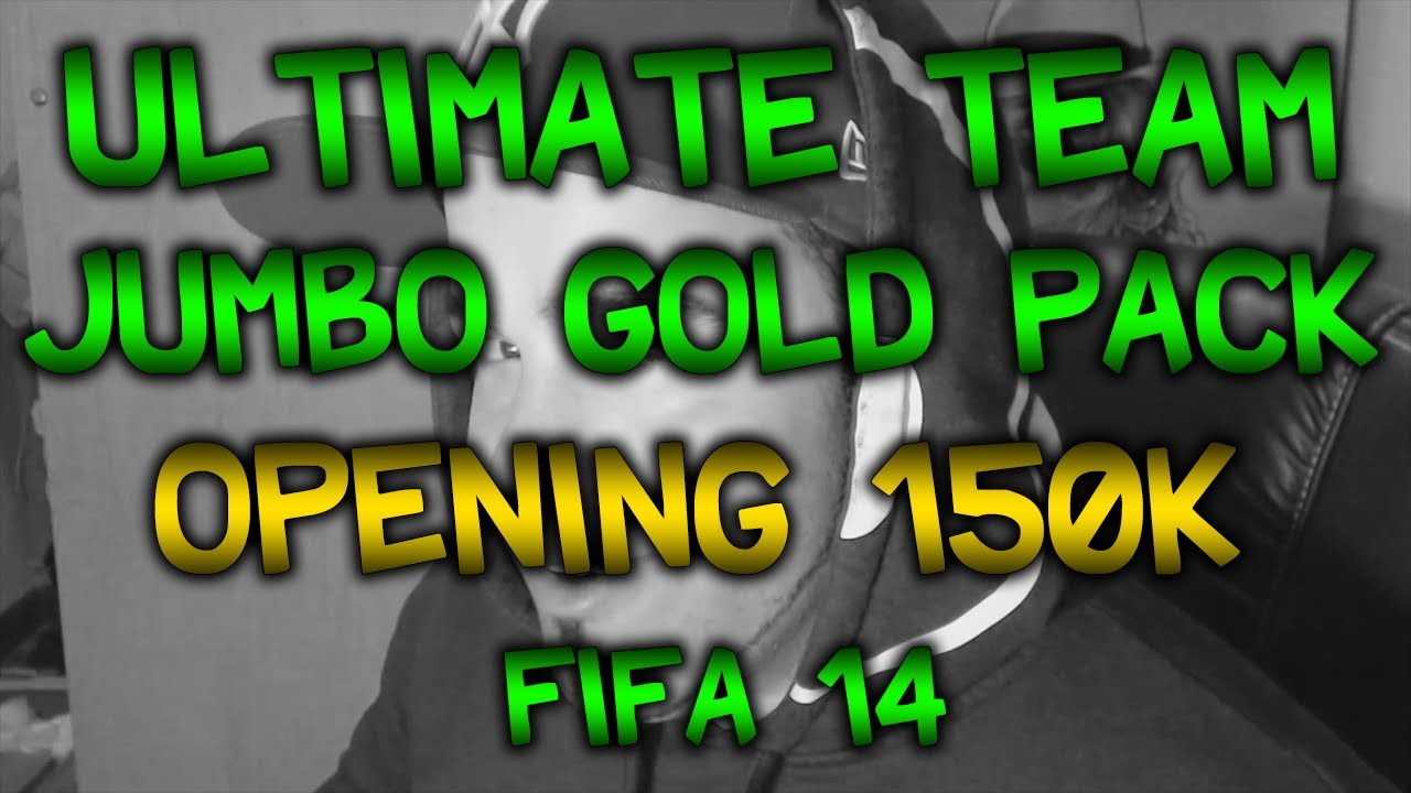 PACK OPENING JUMBO GOLD PACK 150K l ULTIMATE TEAM 14 - ☢ SEGUE ME NAS REDES SOCIAIS PARA SERES O 1º ☢