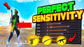 World's Most Dangrous  [ SENSITIVITY ] Setting In Free Fire 🔥| Secret Headshot Setting 2024