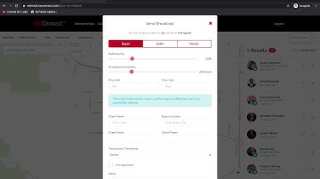 KW COMMAND - How to Find a Referral Partner using BROADCAST