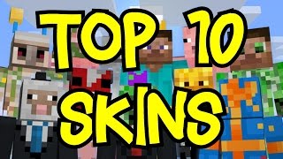 Top 10 Minecraft Skins Of All Time! | Most Popular Downloads | 2016 | [1.8.9] [1.9]