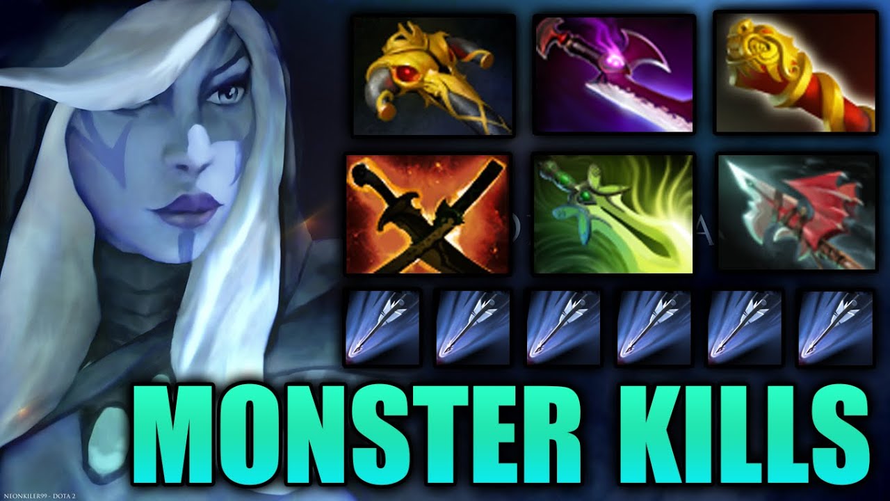 GeekFarm.Raven | Drow Ranger MONSTER 16 KILLS | Dota 2 HightLight 1440p ...