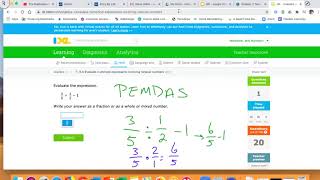 CP Algebra I IXL B 6 Evaluate Numerical Expressions