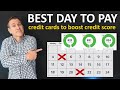 Best day to pay credit cards to boost credit score 2023
