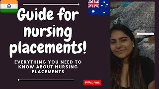 Video 2 Guide for NURSING PLACEMENTS! || Nurse life in Australia