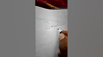 This is my #v5 simple signature #v best hand writing Form (Saiful)