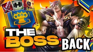 THE BOSS IS BACK?! 8 Bruisers SETT with Boss Emblem! | TFT Set 11