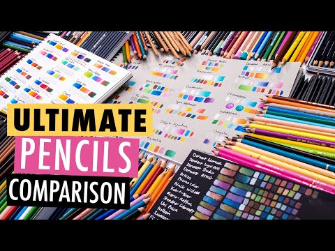 Video: How To Choose Good Colored Pencils