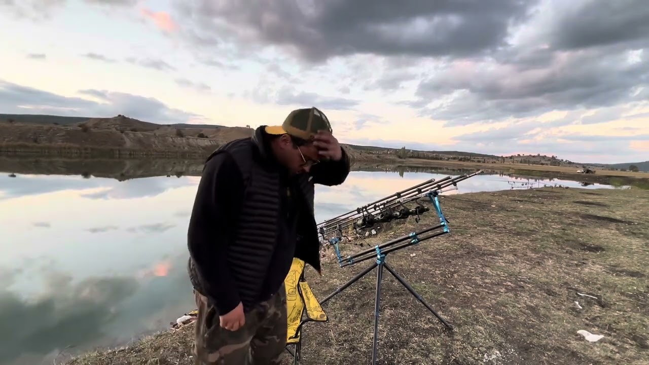 Maden göletinde 2 günlük kamp #sazanavı #fishing #carpfishing #bigfish #balık #sazanavı2025 