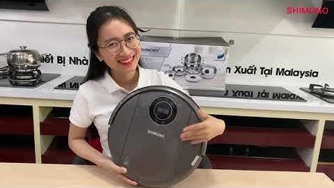 ROBOT HÚT BỤI LAU NHÀ SHIMONO | ZK808 | Hướng dẫn điều khiển trên thân Model ZK808