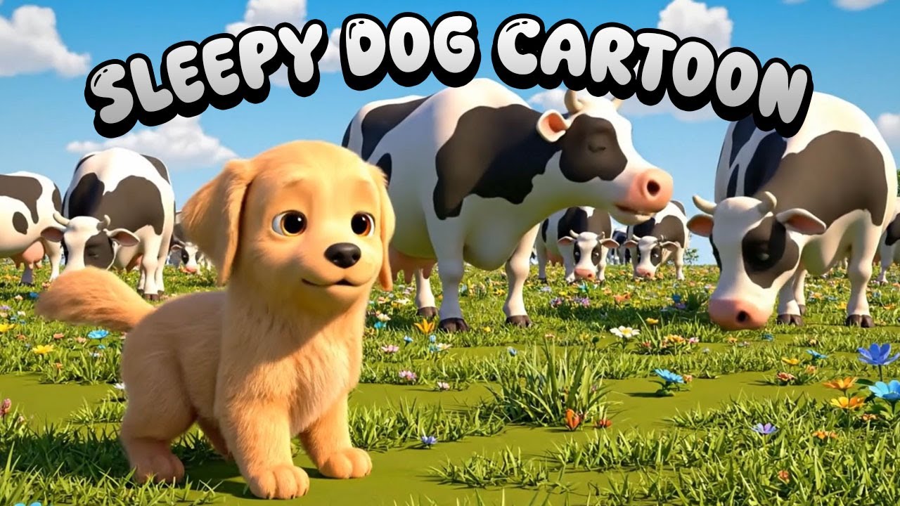 Антистрессовые мультфильмы про собак 2026 🐕 Успокаивающая музыка и цвета, имитирующие собачье зрени