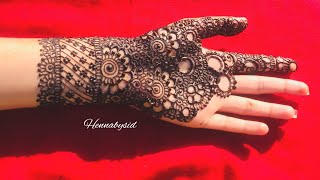 latest full hand mehndi designs | Front full hand mehndi designs | Mehndi designs | Hennabysid