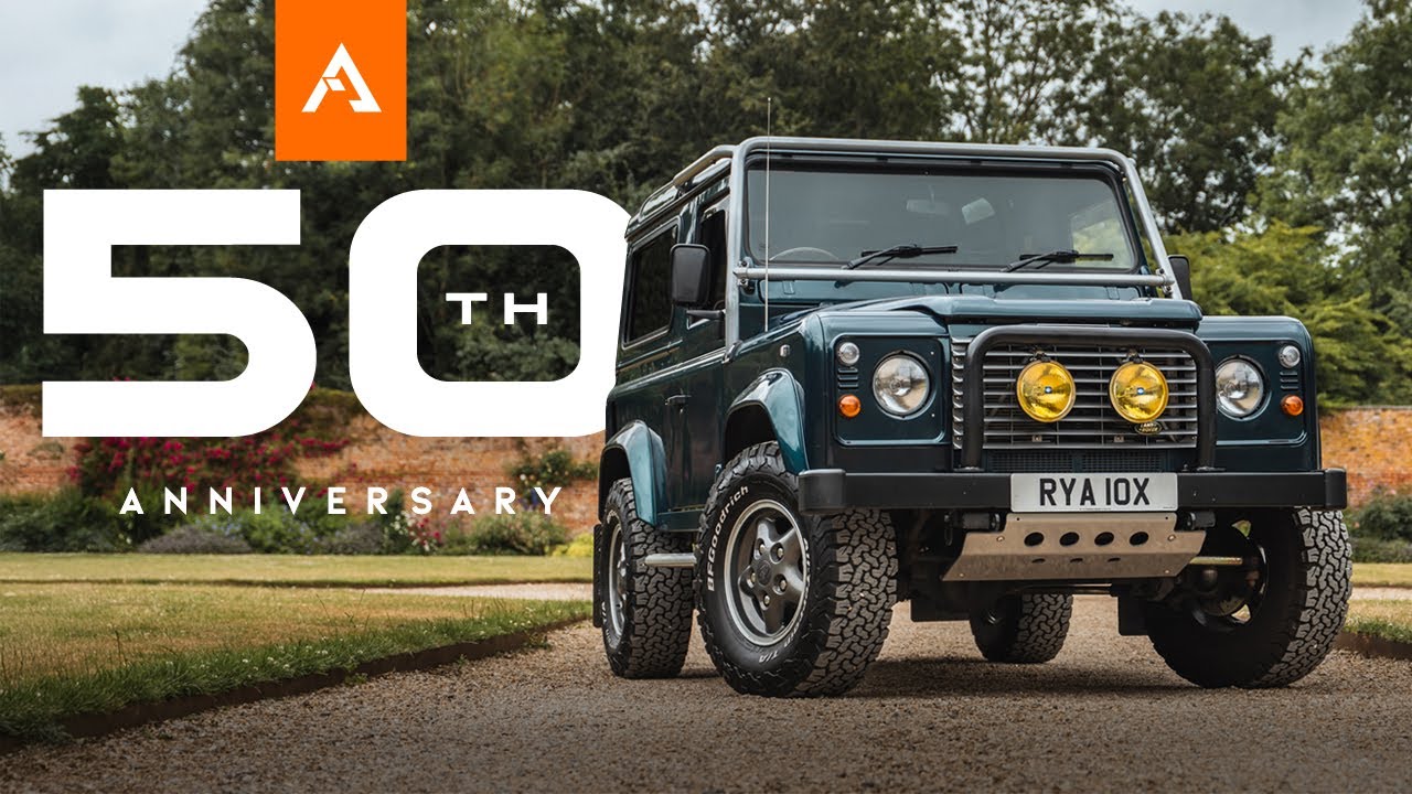 A Slice of History: The 50th Anniversary Land Rover Defender 4.0L V8 ...